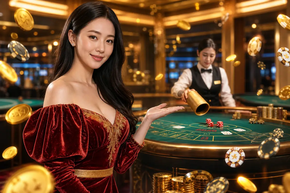 mmr30 Live Baccarat ဒိုင်နှင့် ကစားနေသည်